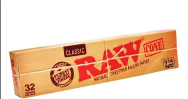 Product image Raw Classic Cone 1 1/4 32 Pack 1