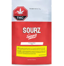 SOURZ by Spinach - Fully Blasted Strawberry Mango Gummy