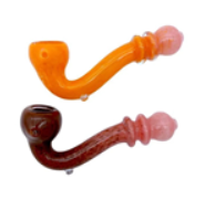 Double Sherlock Glass Pipe