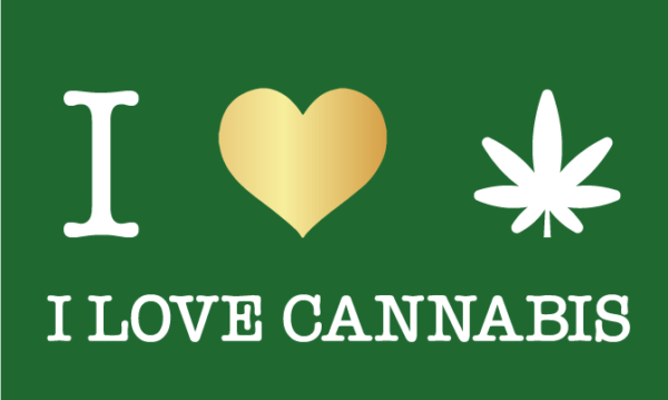I Love Cannabis Logo