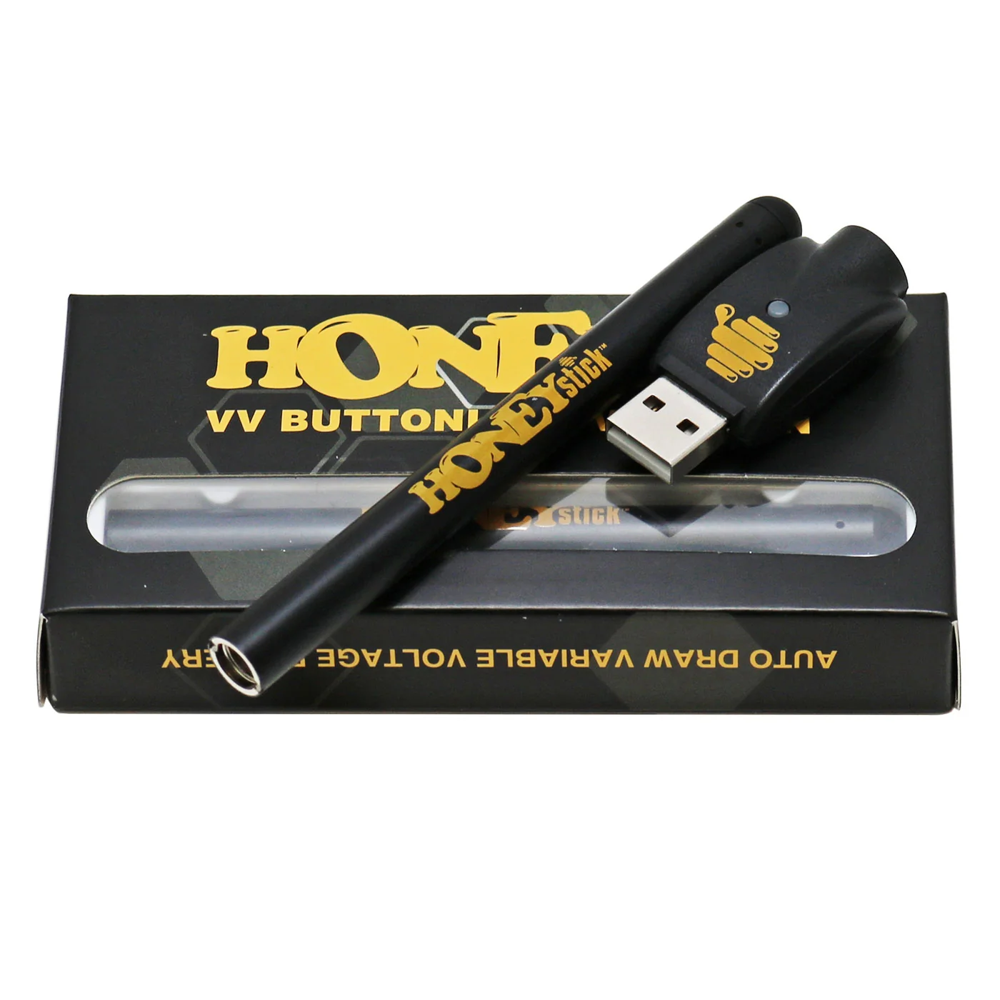Product image VV Buttonless Vape Pen  510 Battery  Black 1