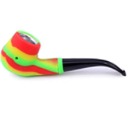 Silicone Sherlock Pipe 6"
