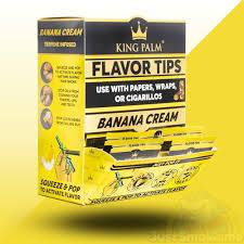 Product image King Palm Flavors Filter Tips  Banana Cream 3 Count 1