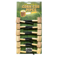 Corn Cob Wood Pipes 5 Inches